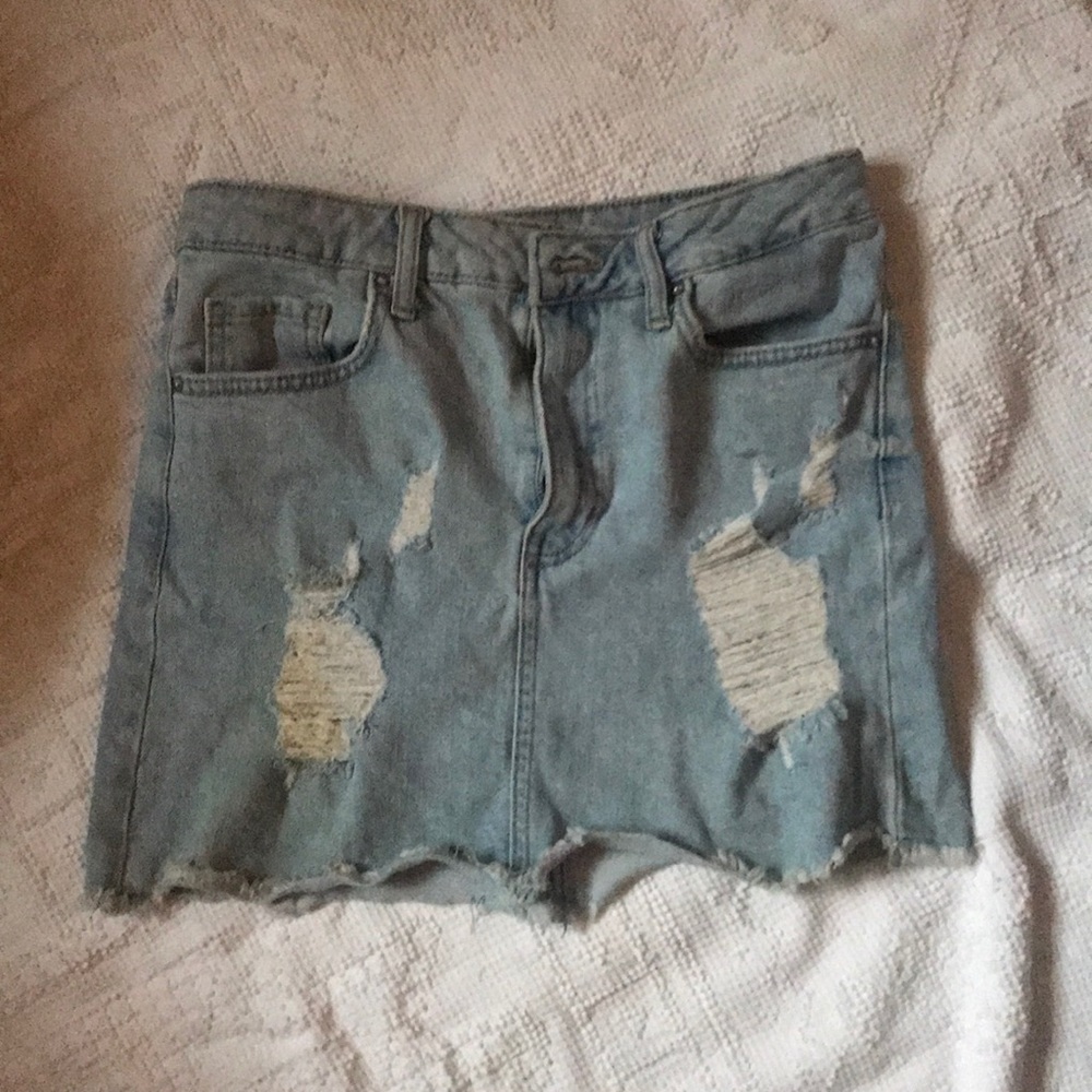 Denim skirt